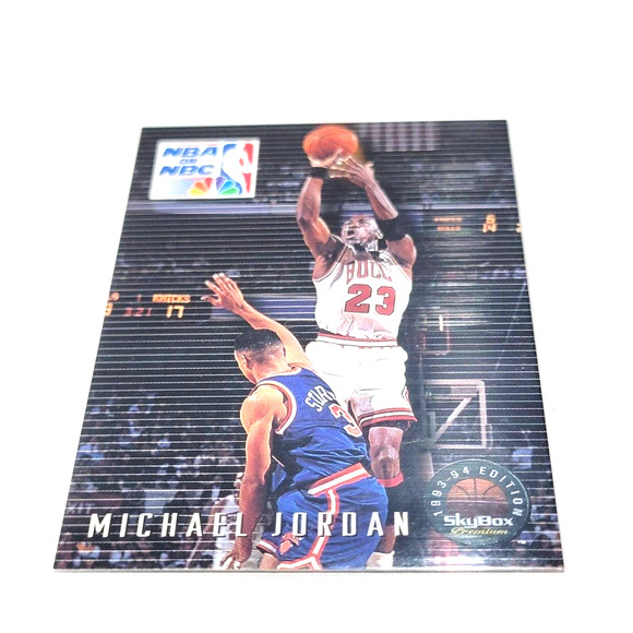 MICHAEL JORDAN Bulls 1993-94 SKYBOX Nba on Nbc Basketball Card #14 - Picture 1 of 2